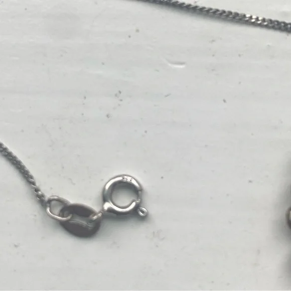 Unhallmarked silver and turquoise necklace - Picture 6 of 9